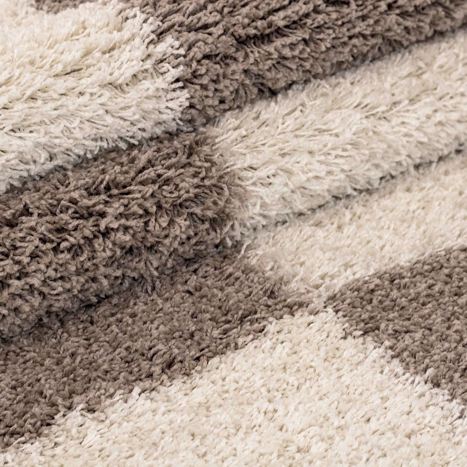 Shaggy Hochflor Langflor Wohnzimmerteppich Modernes Design viele Farben Größen