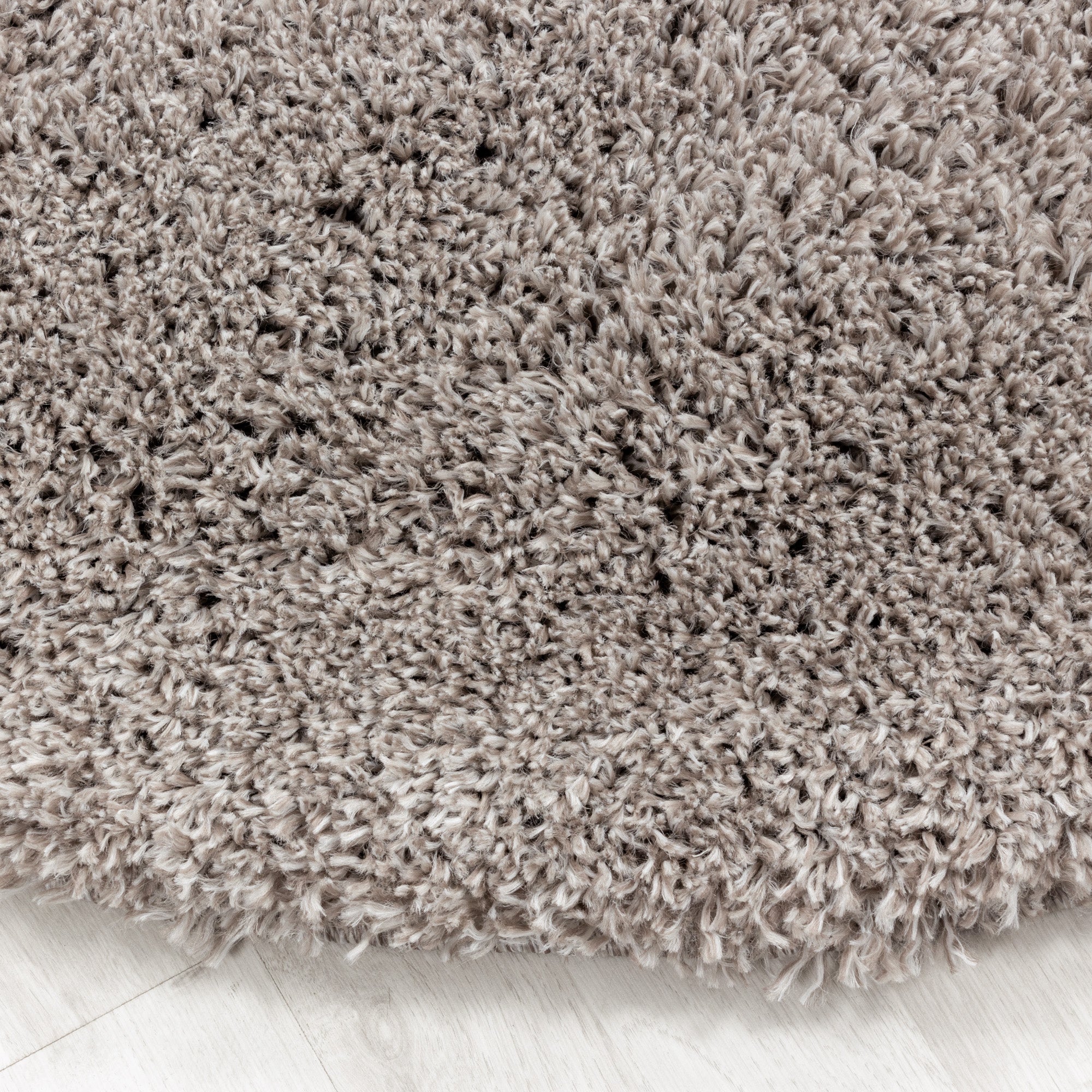 Soft Shaggy Hochflor Teppich Wohnzimmerteppich Flor Weich Form Rund