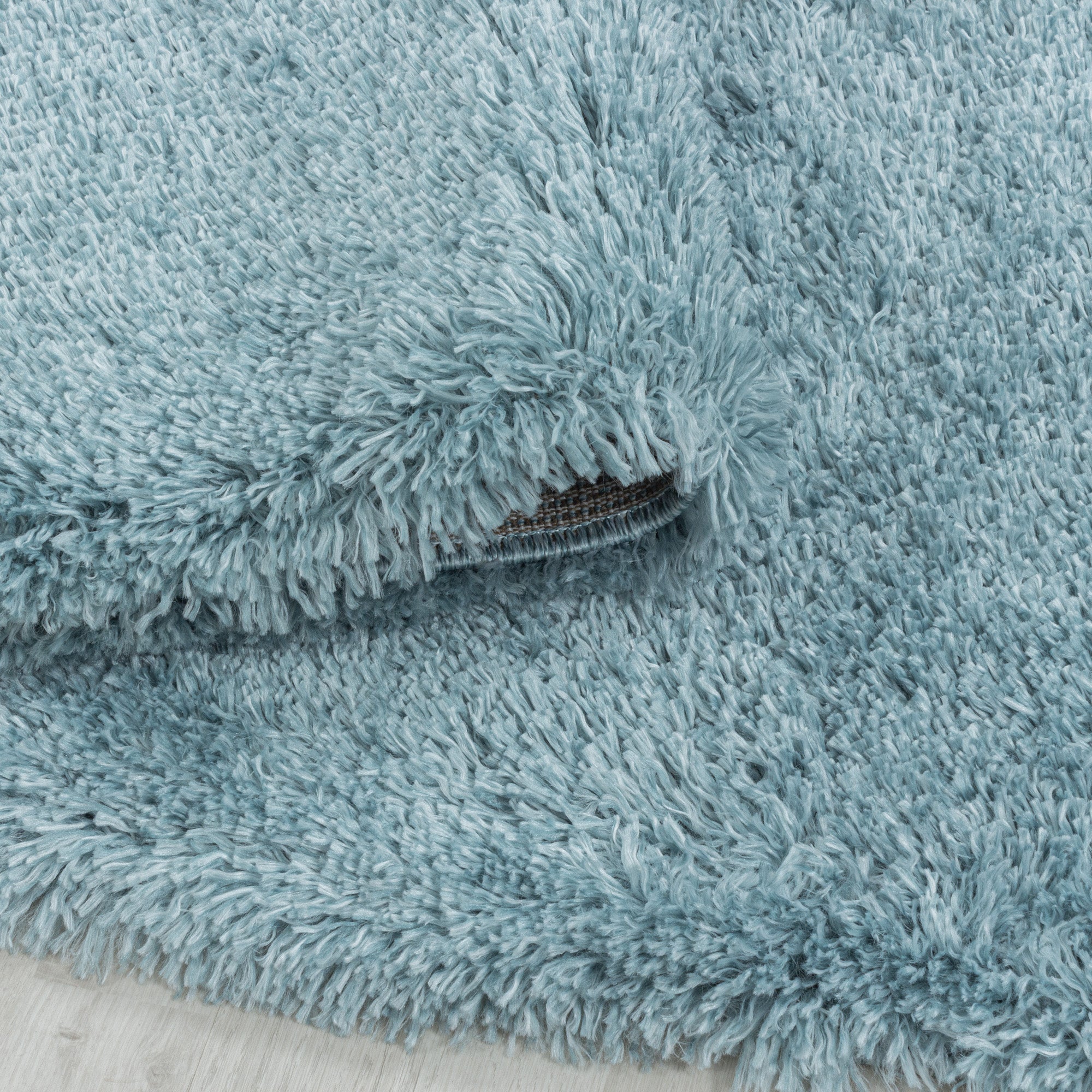 Soft Shaggy Hochflor Teppich Wohnzimmerteppich Flor Weich Form Rund