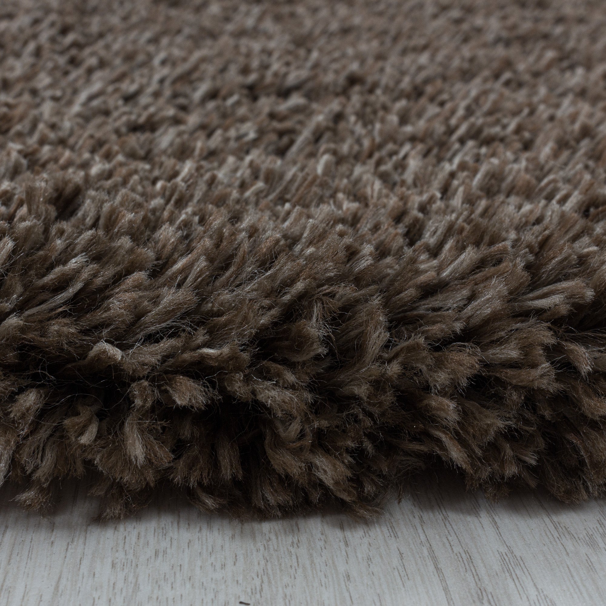 Soft Shaggy Hochflor Teppich Wohnzimmerteppich Flor Weich Form Rund