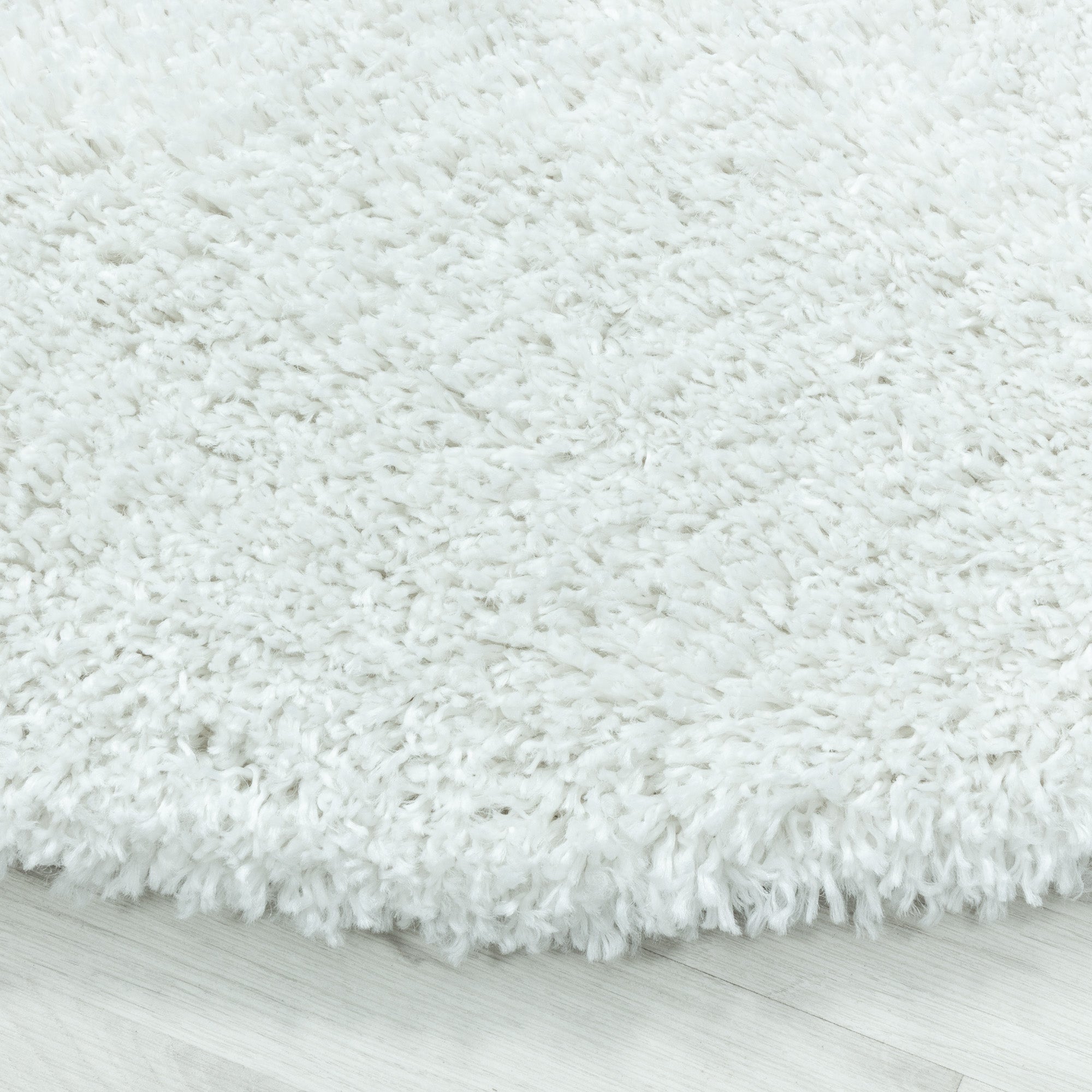 Soft Shaggy Hochflor Teppich Wohnzimmerteppich Flor Weich Form Rund