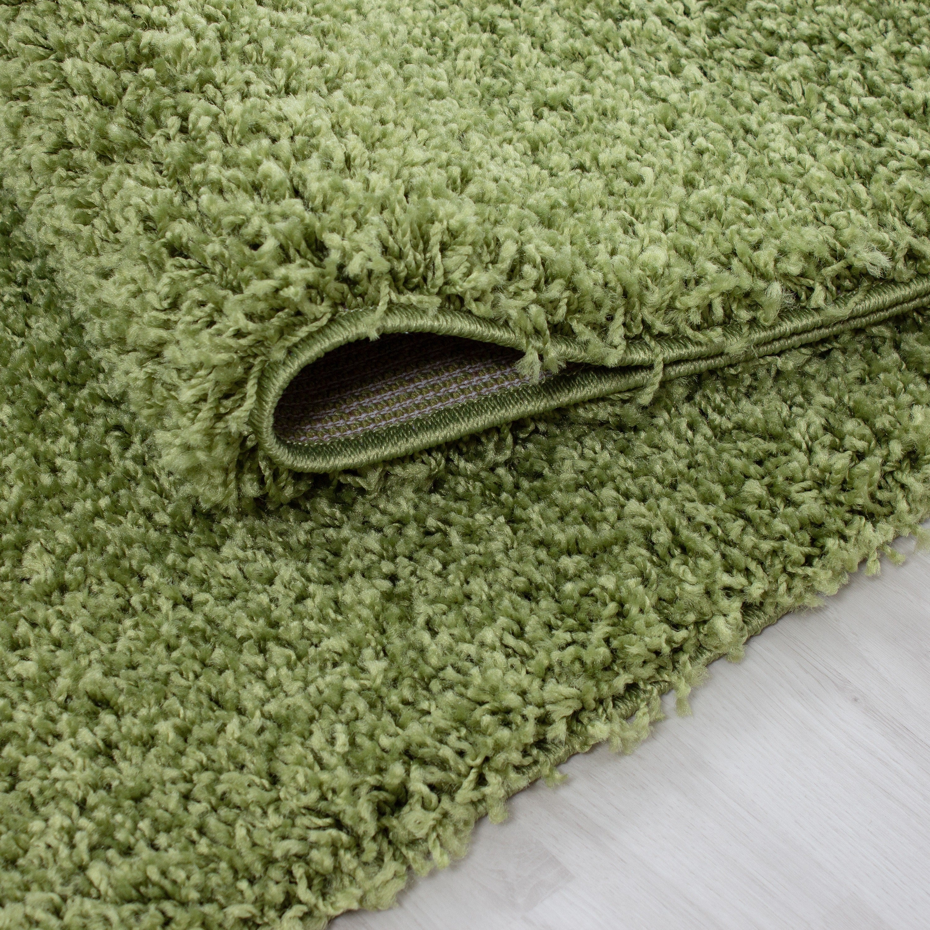 Hochflor Shaggy Teppich Rund verschiedene Farben und Größen Langflorteppich