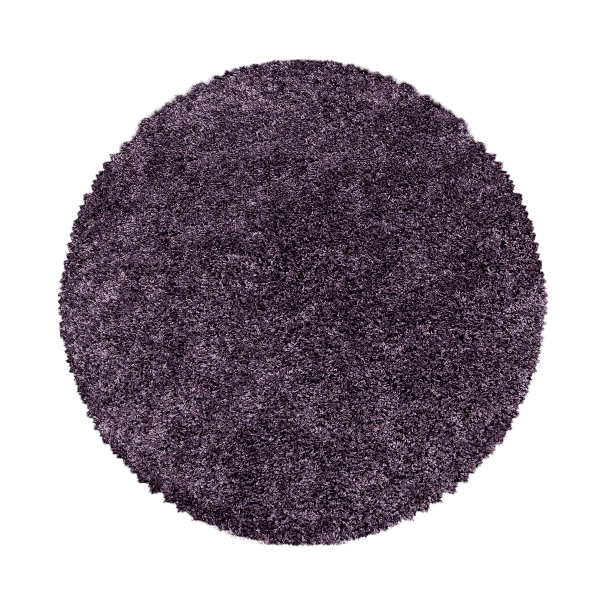 Hochflor Shaggy Teppich Wohnzimmerteppich Schlafzimmer Flor Super Soft Violet