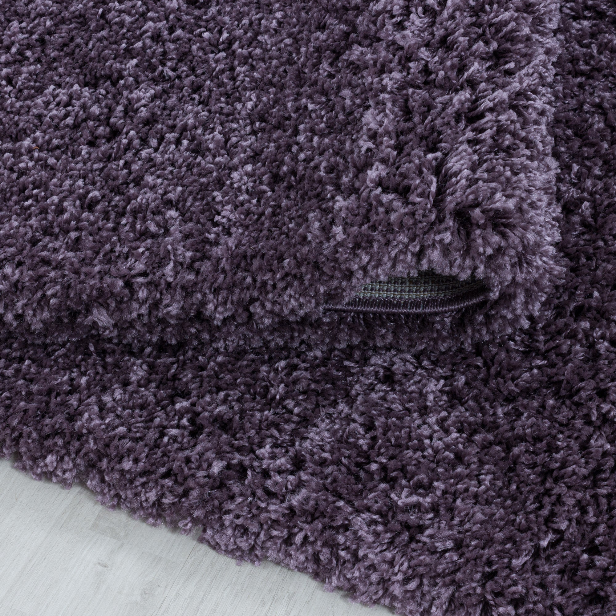 Hochflor Shaggy Teppich Wohnzimmerteppich Schlafzimmer Flor Super Soft Violet