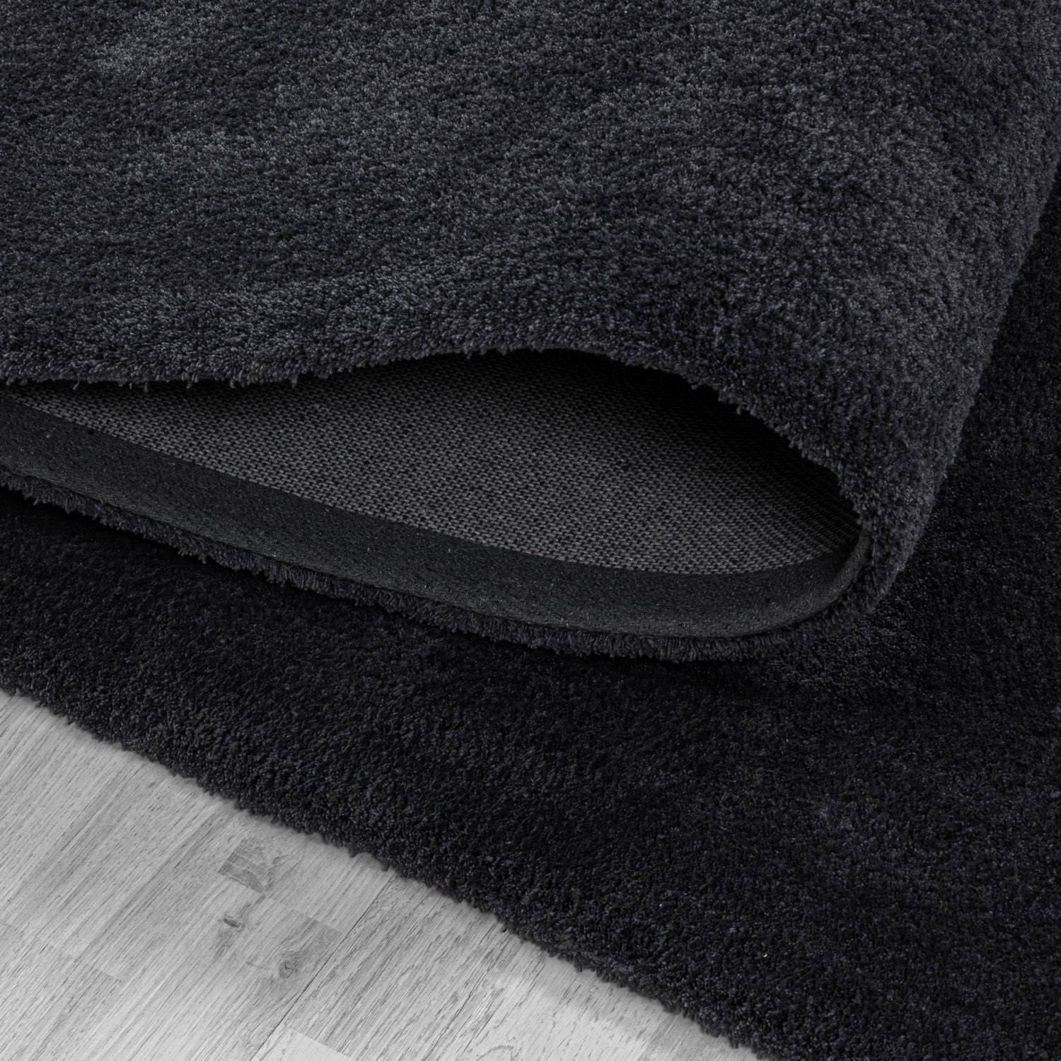 Hochflor Shaggy Teppich Uni Handgewebt Hochwertig Super Soft Micro Einfarbig