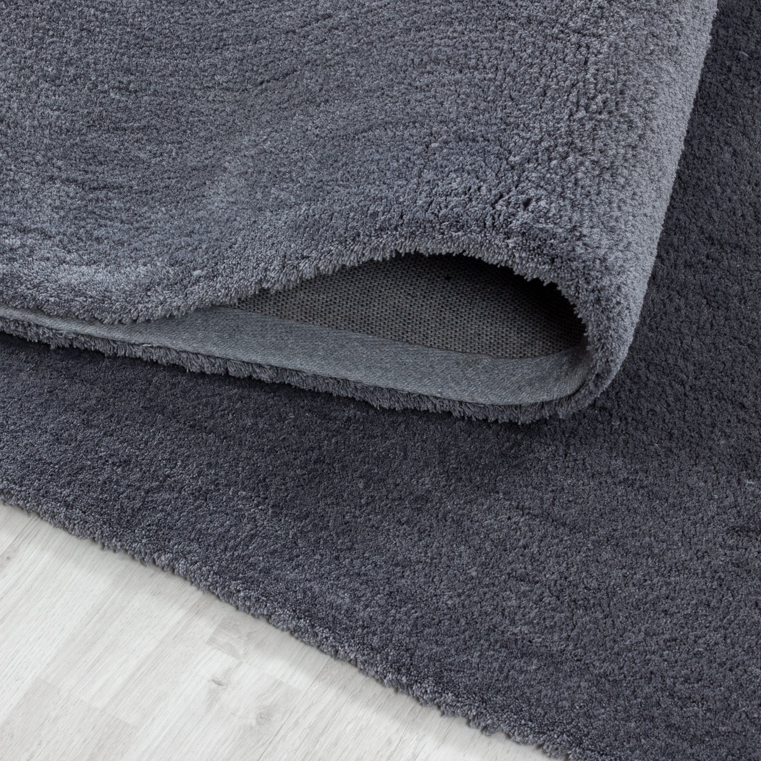 Hochflor Shaggy Teppich Uni Handgewebt Hochwertig Super Soft Micro Einfarbig