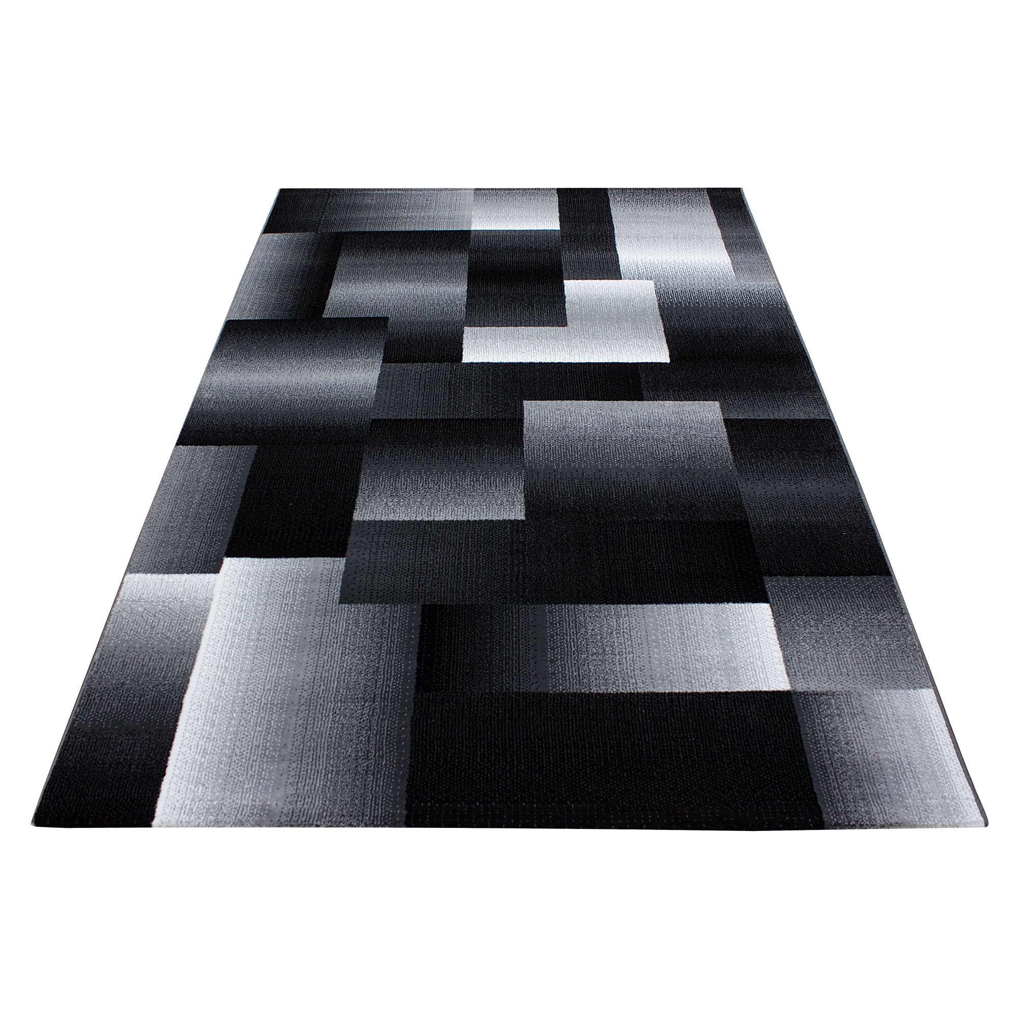 Moderner Design Teppich Geometrisch Kurzflor Wohnzimmer in vielen Farben Größen