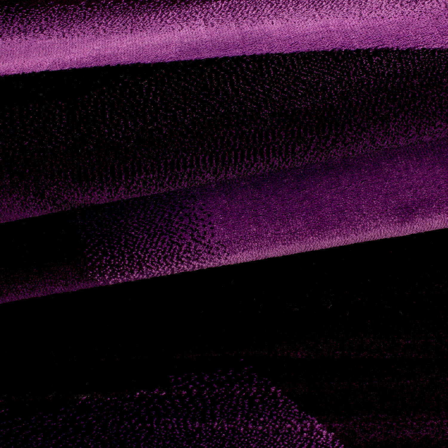 Kurzflor Teppich Abstrakt Schatten Muster Robust Wohnzimmerteppich Lila Meliert